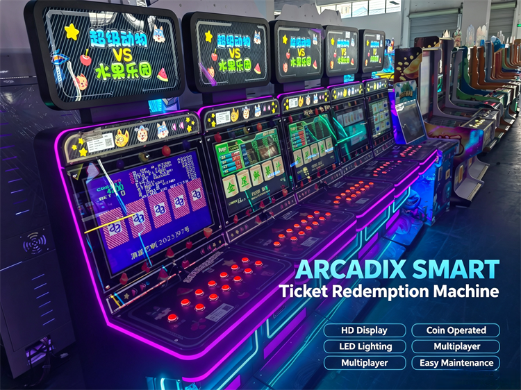 Reel‑Style Redemption Arcade Machine