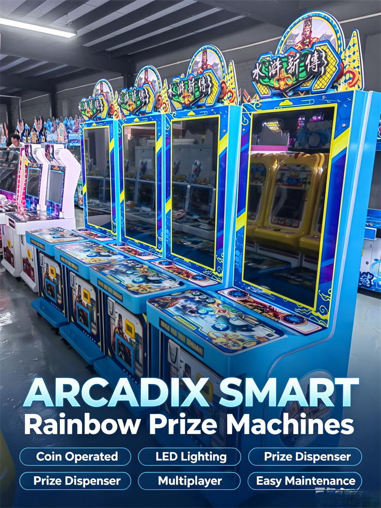 Reel‑Style Redemption Arcade Machine