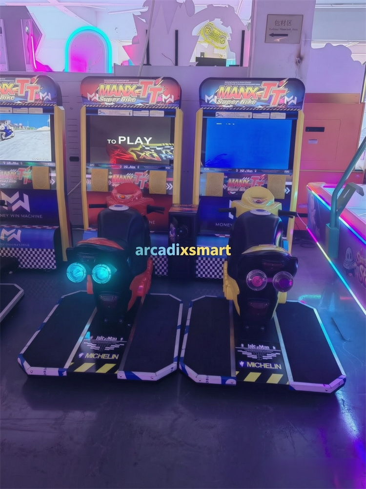 Simulation Motorcycle Series Arcade Machine