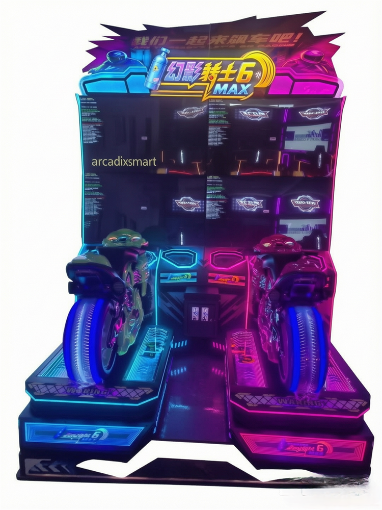 Simulation Motorcycle Series Arcade Machine