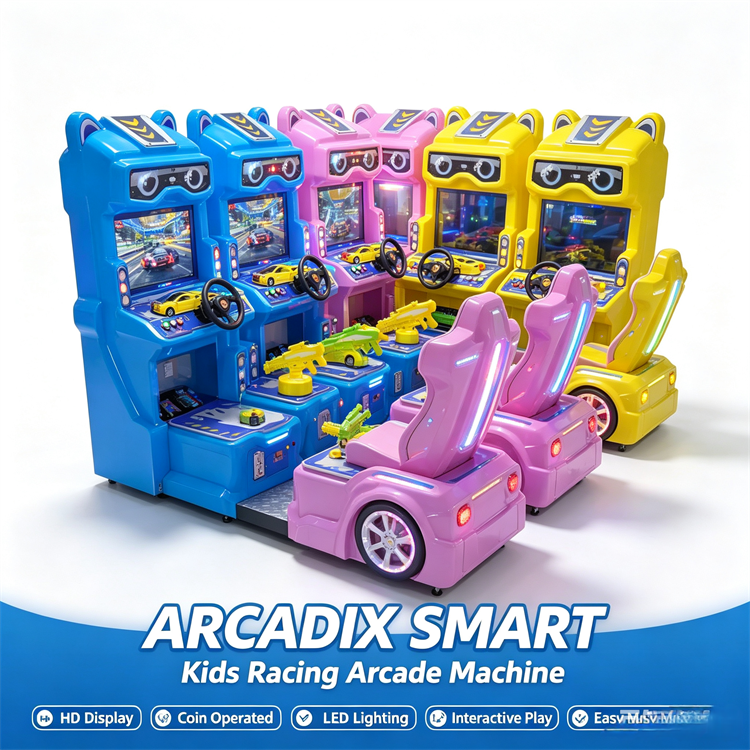 Kids Racing Arcade Machine