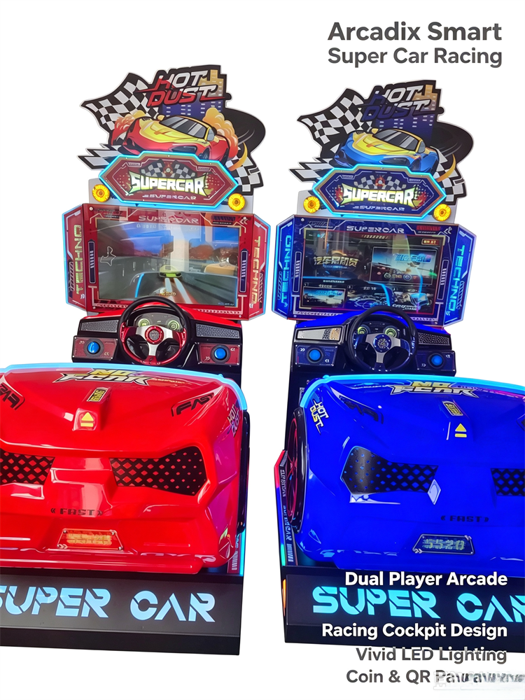 Kids Racing Arcade Machine