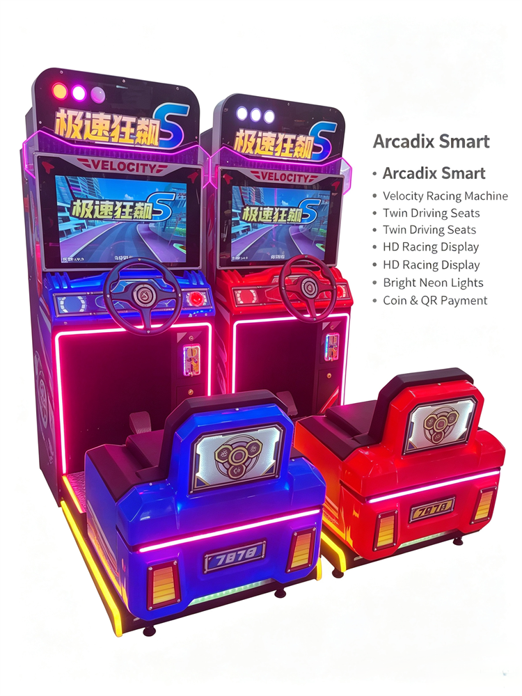 Kids Racing Arcade Machine